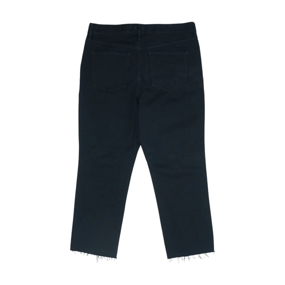 Black Long Straight Jeans - Image 2