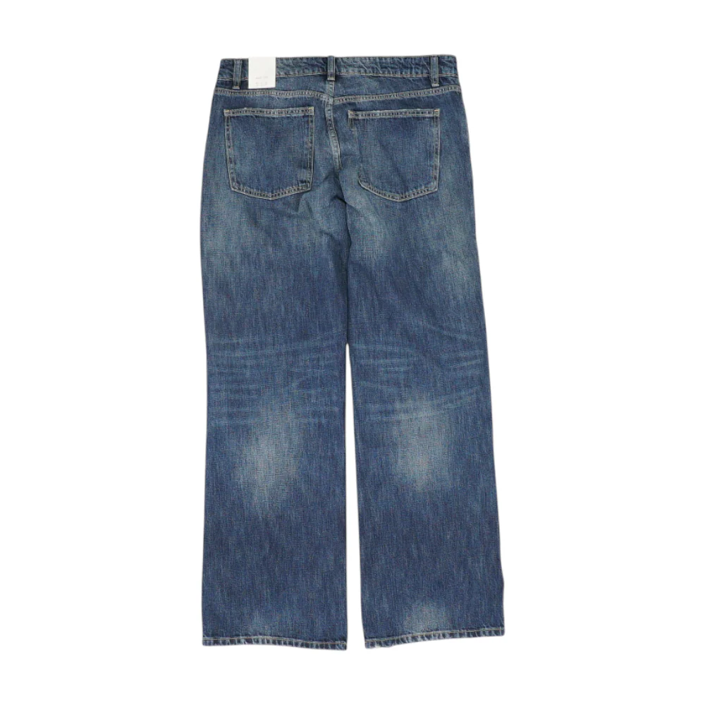 Blue Wide Leg Jeans - Image 2