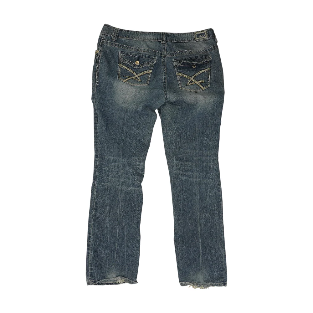Blue Straight Jeans - Image 2
