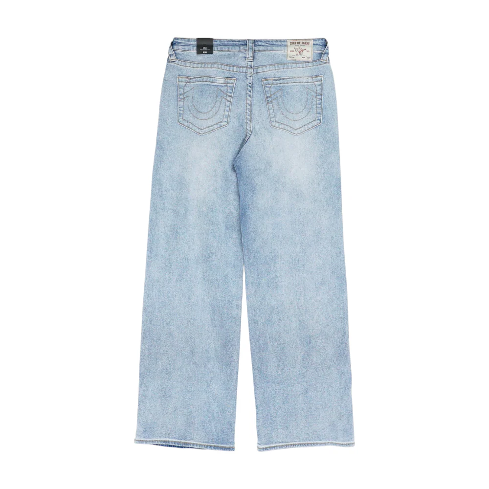 Blue Wide Leg Jeans - Image 2