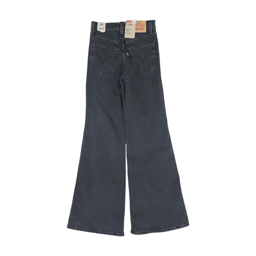 Black Bell Bottom Jeans - Image 2