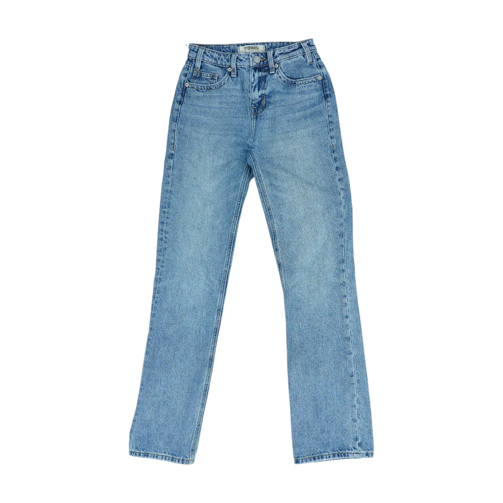 Blue Bootcut Jeans
