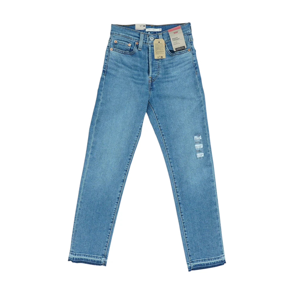 Blue Straight Jeans