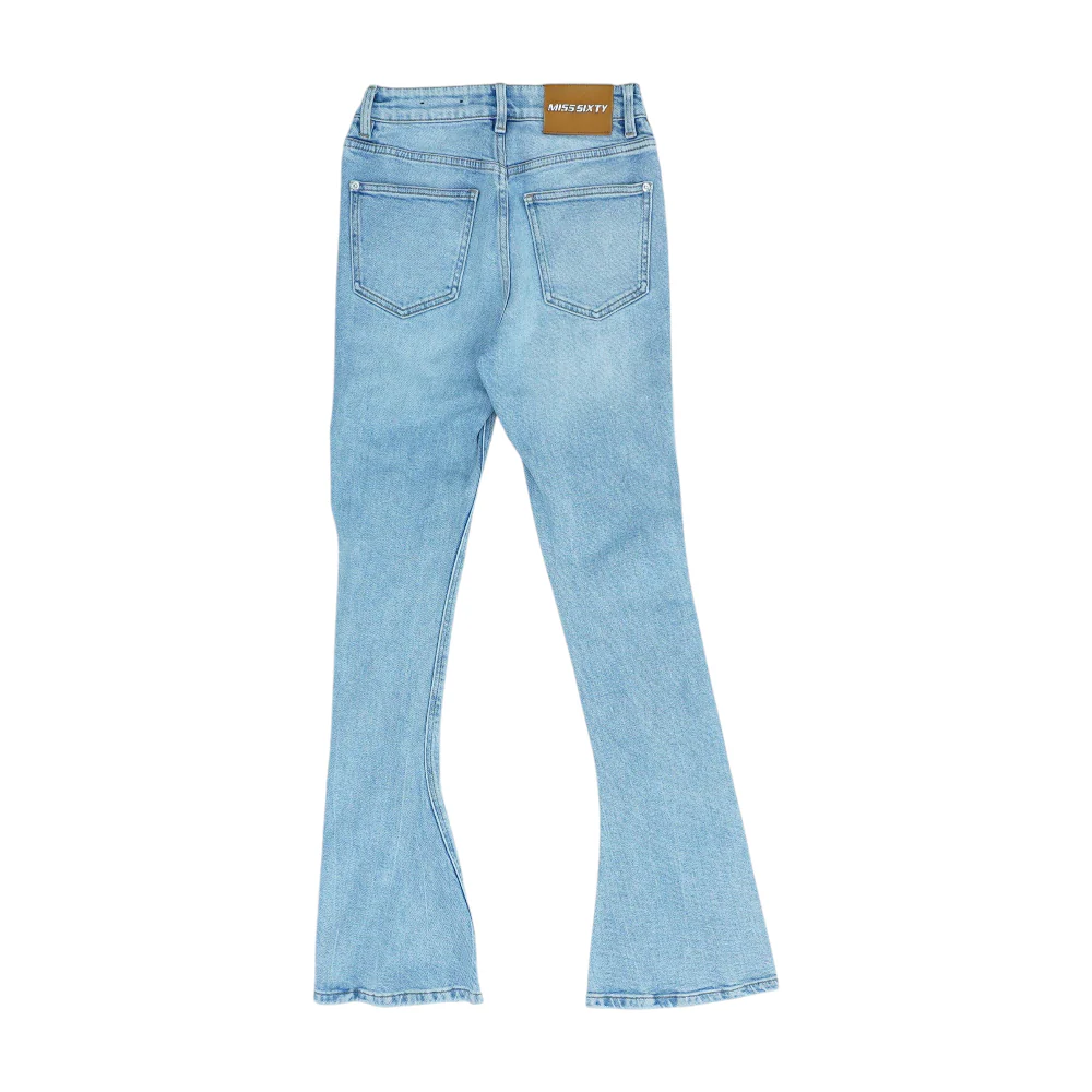 Blue Bootcut Jeans - Image 2