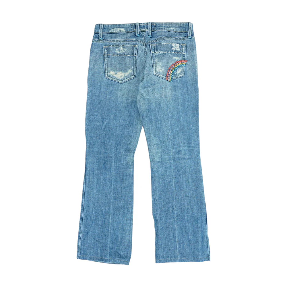 Blue Bootcut Jeans - Image 2