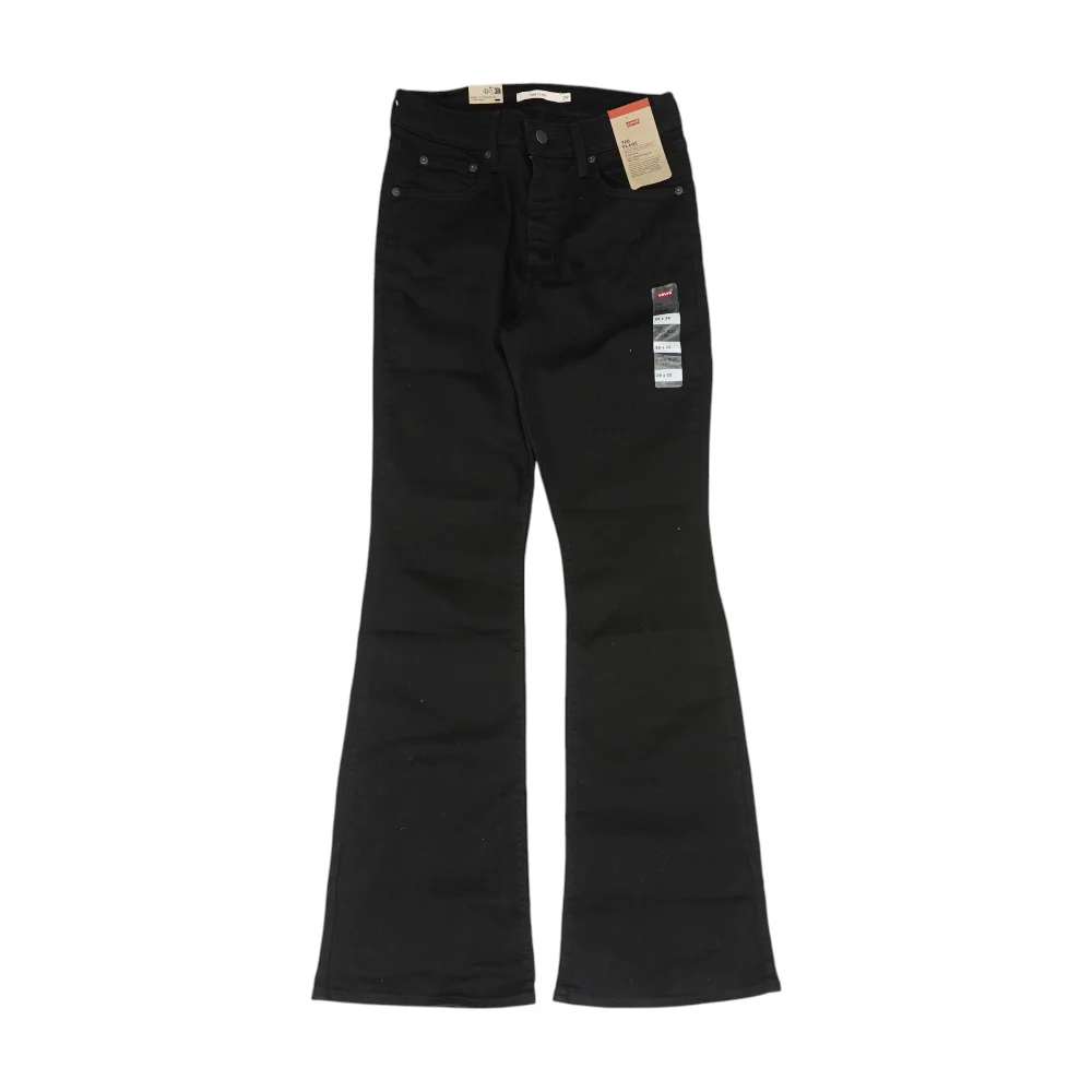 726 Black Bell Bottom Jeans