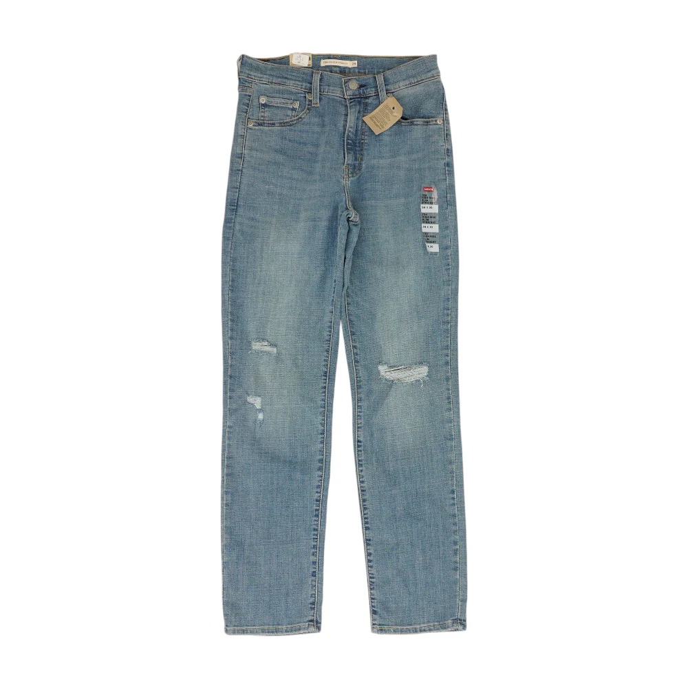 Blue Straight Jeans