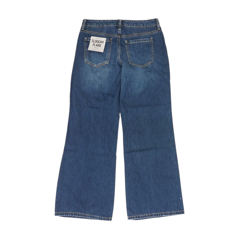 Blue Wide Leg Jeans - Image 2
