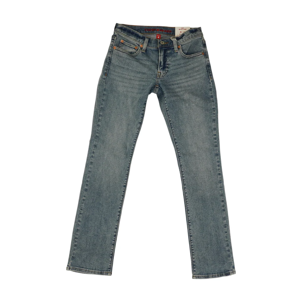 Blue Straight Jeans