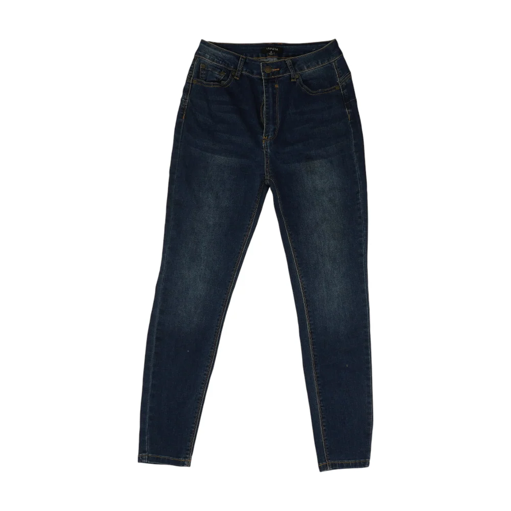 Blue Tapered Jeans