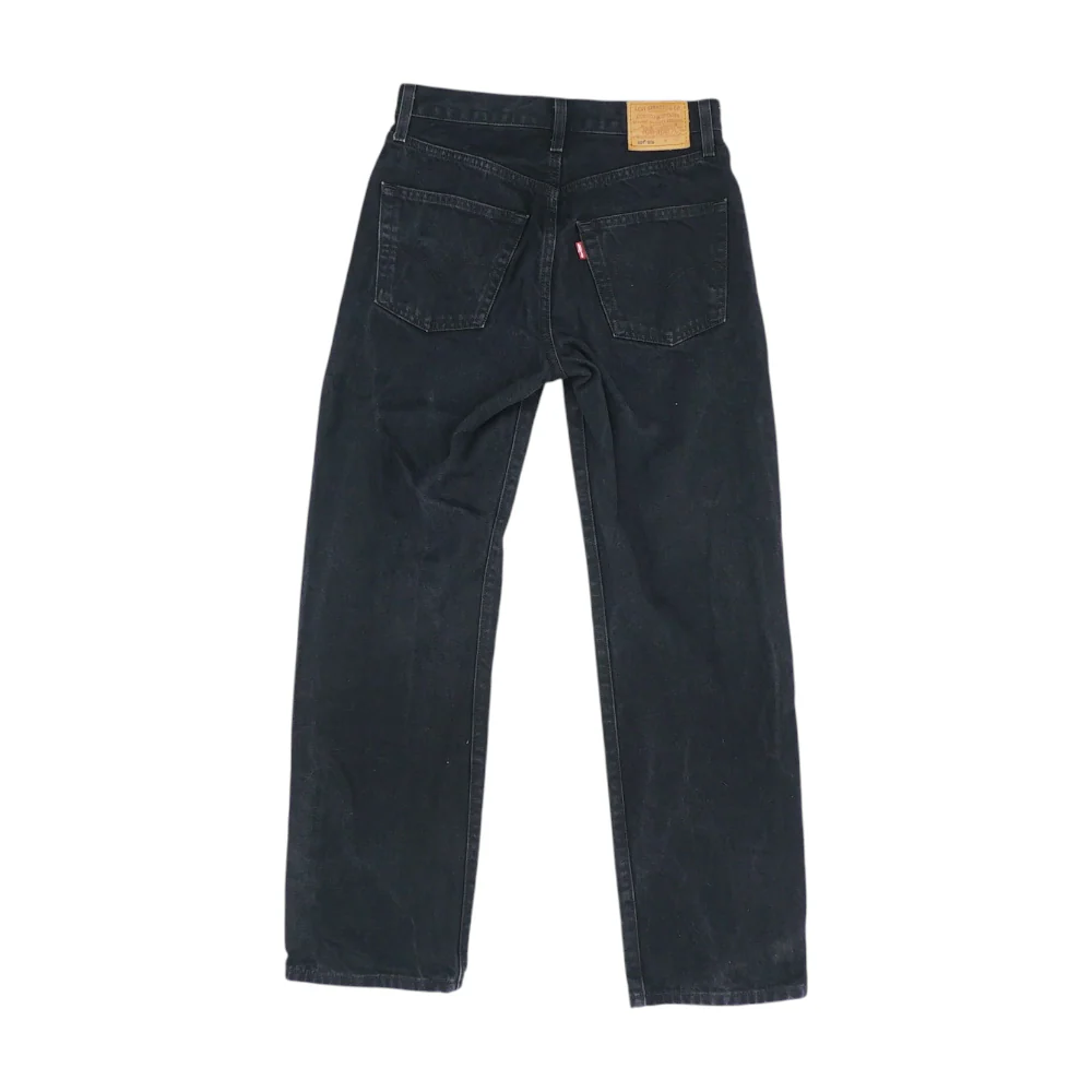 501 Black Straight Jeans - Image 2