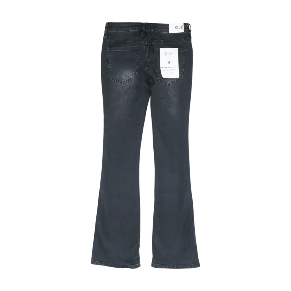 Black Bootcut Jeans - Image 2