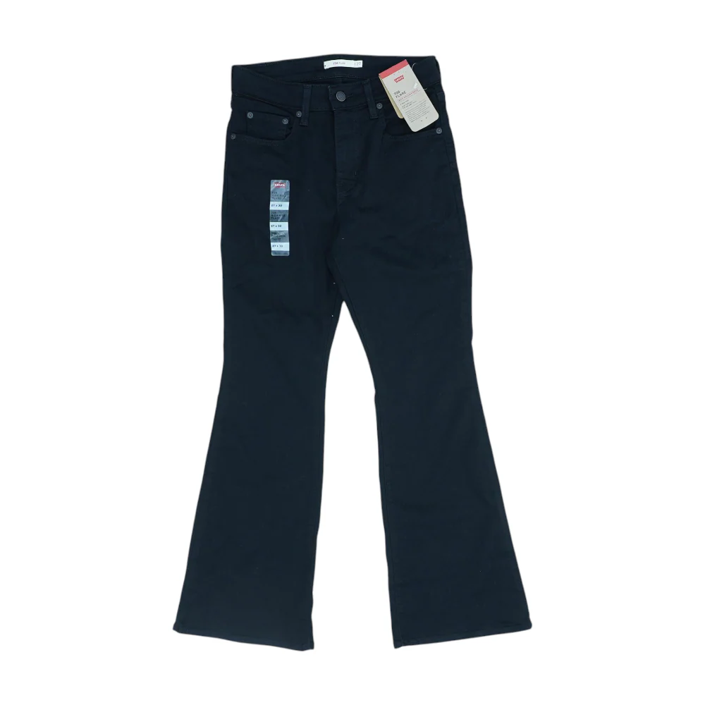 Black Bell Bottom Jeans