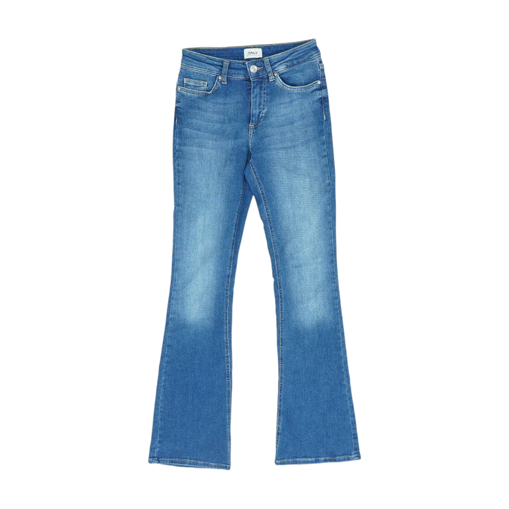 Blue Bootcut Jeans