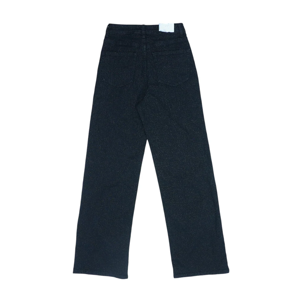Black Wide Leg Jeans - Image 2