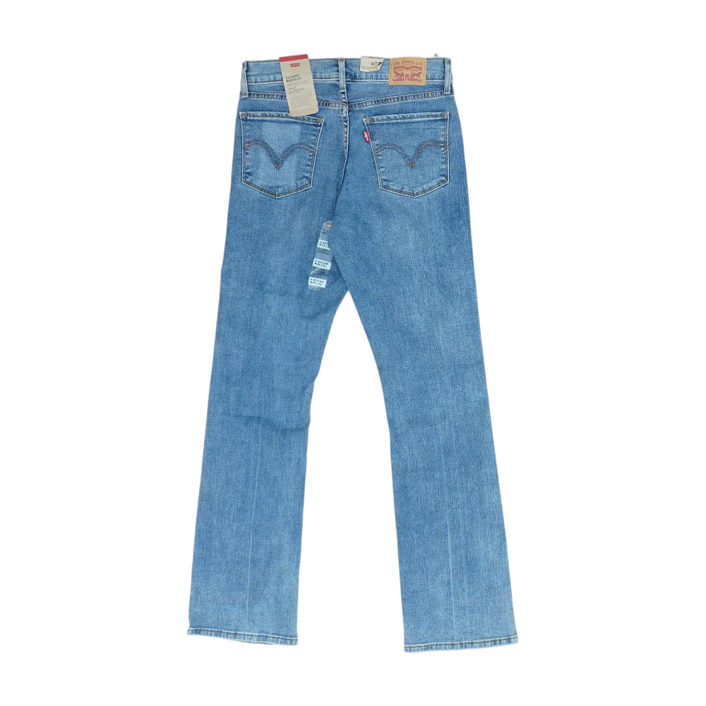 Blue Bootcut Jeans - Image 2