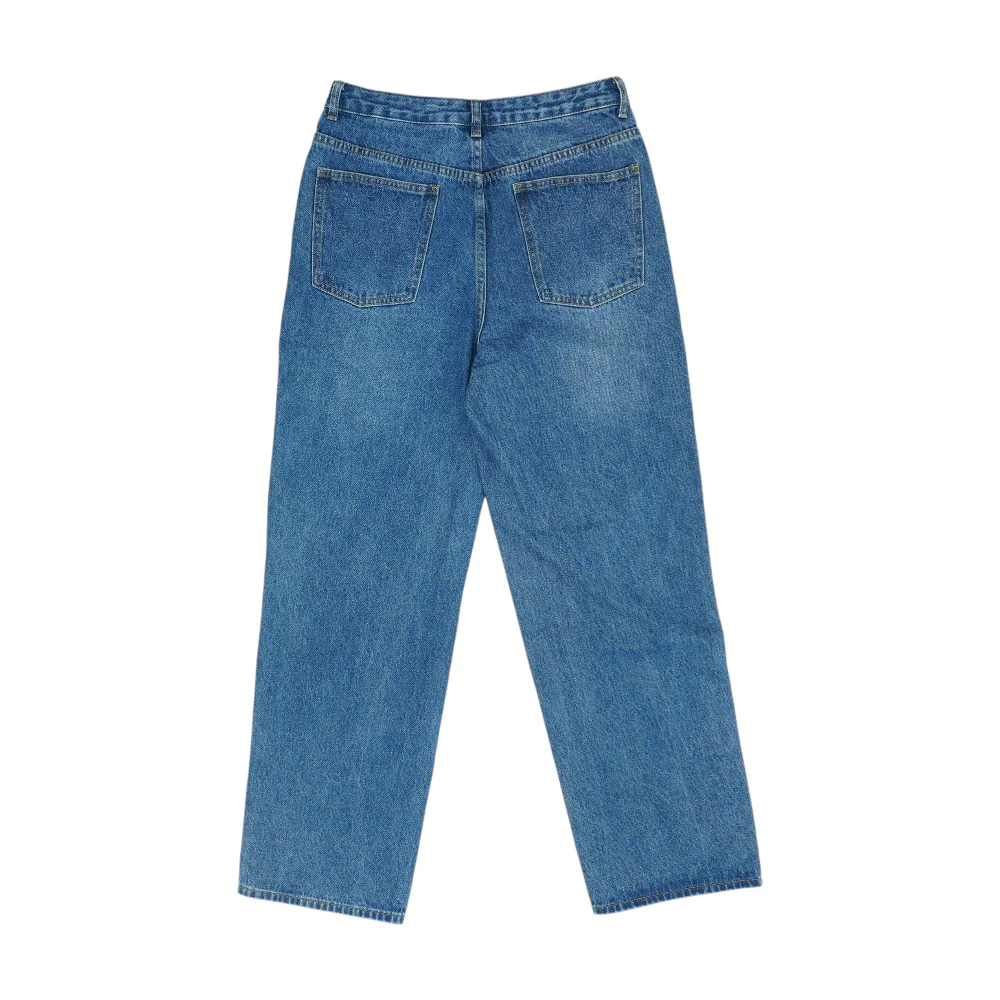 Blue Wide Leg Jeans - Image 2