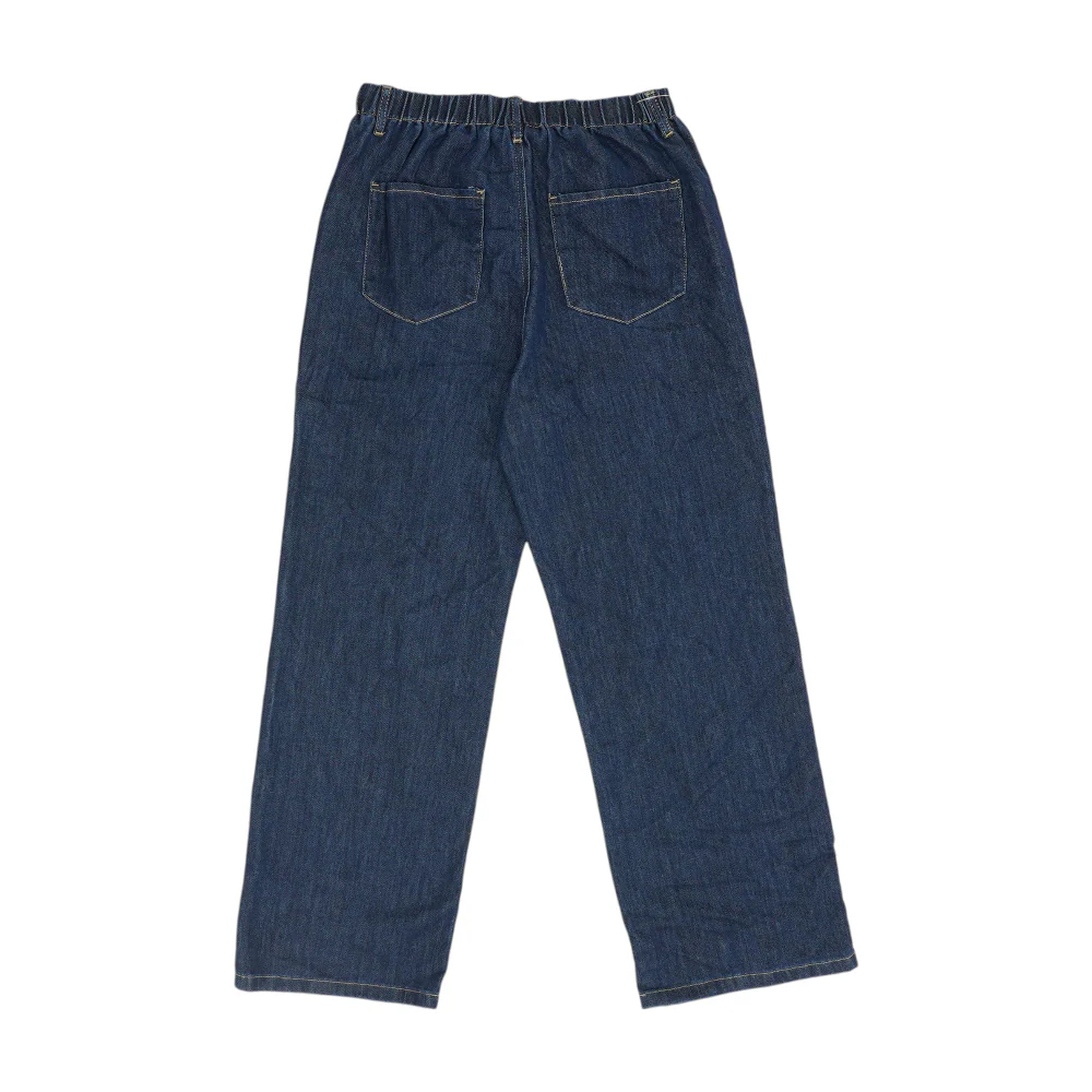 Blue Wide Leg Jeans - Image 2