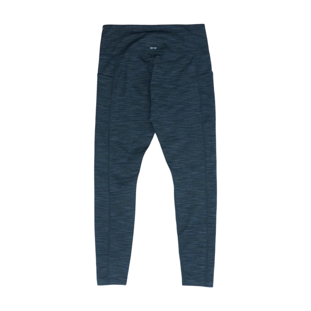 Charcoal Striped Active Leggings - Image 2