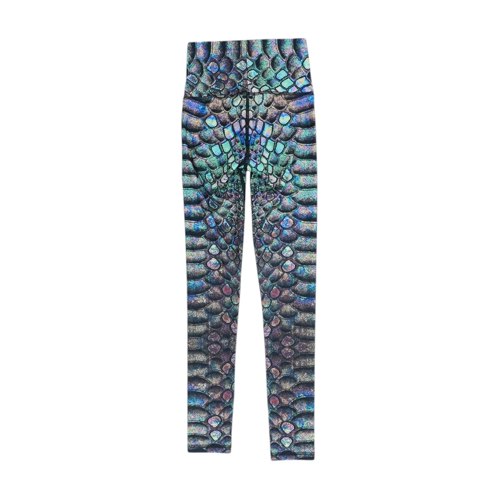 Multi Animal Print Active Leggings - Image 2