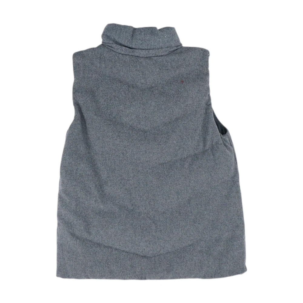 Gray Solid Active Vest - Image 2