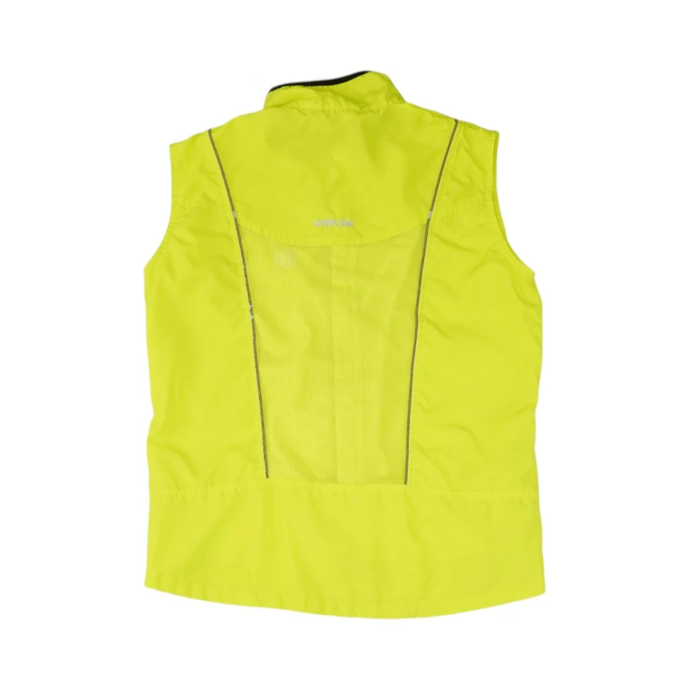 Neon Yellow Solid Active Vest