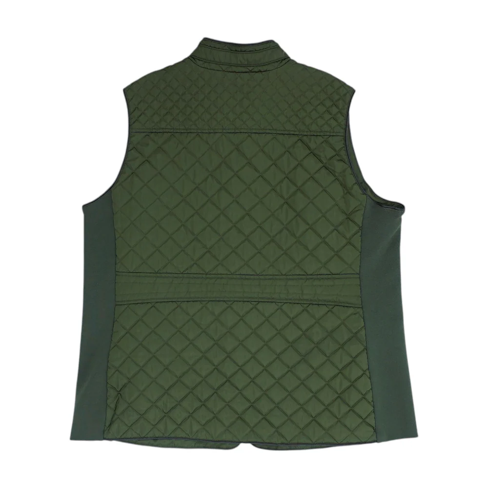Olive Plus Solid Casual Vest - Image 2