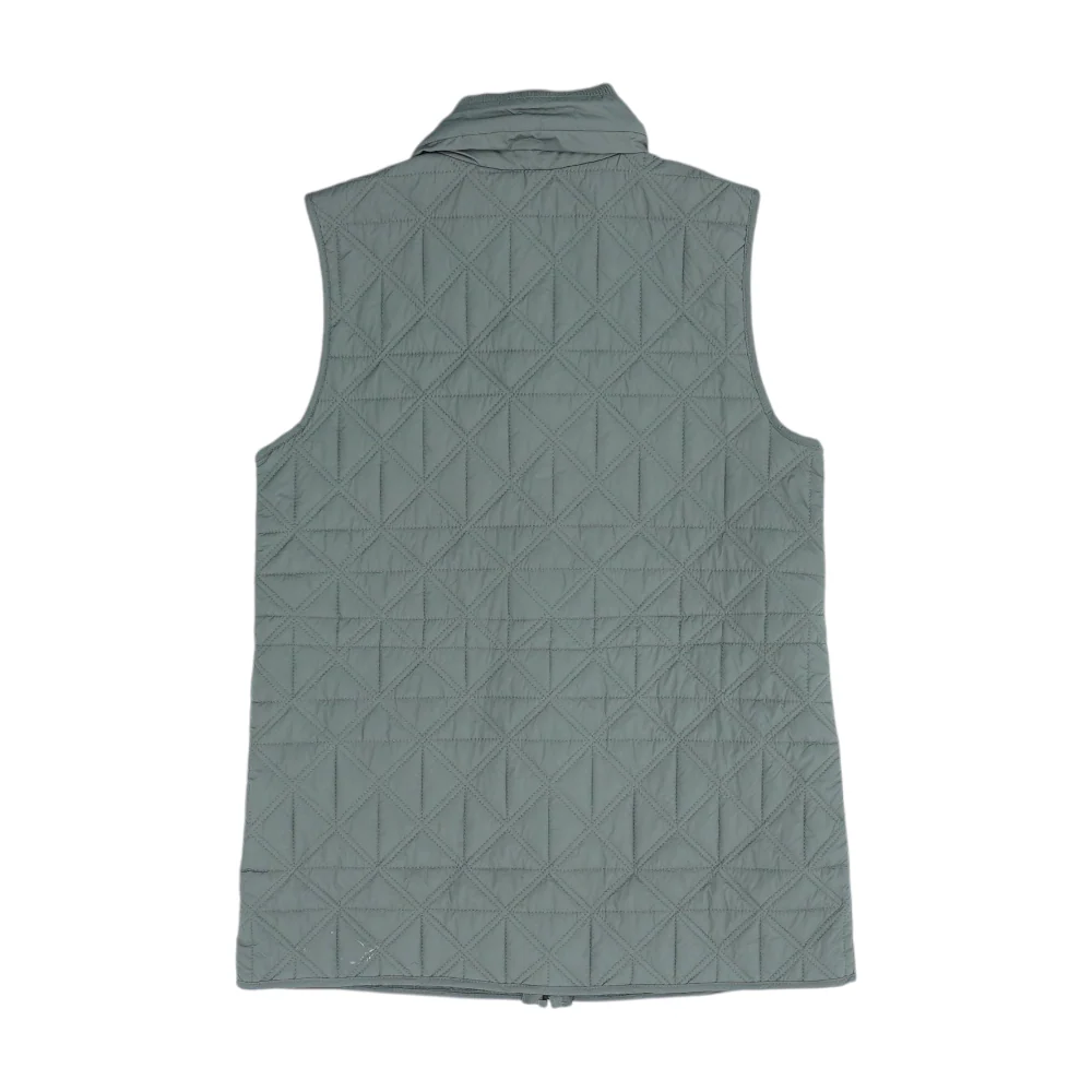 Gray Solid Active Vest - Image 2