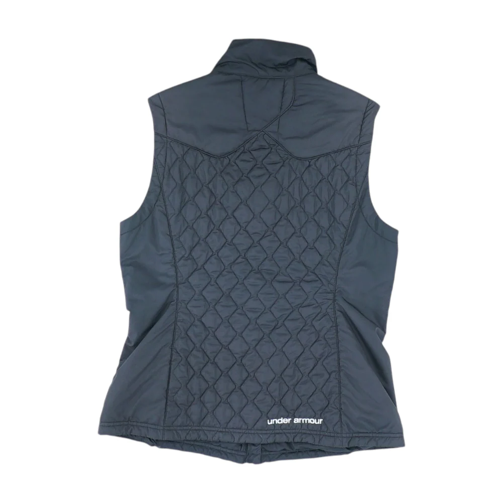 Black Solid Active Vest - Image 2