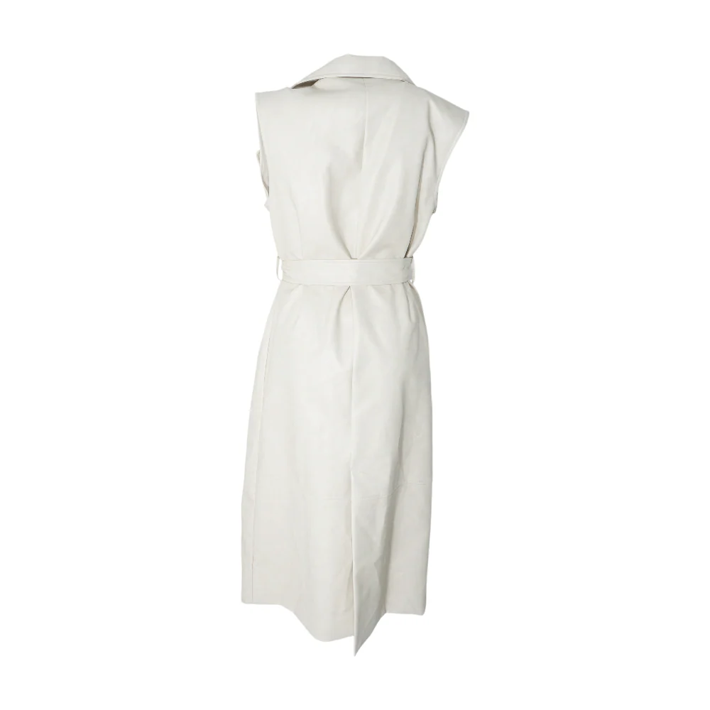 Beige Solid Active Vest - Image 2
