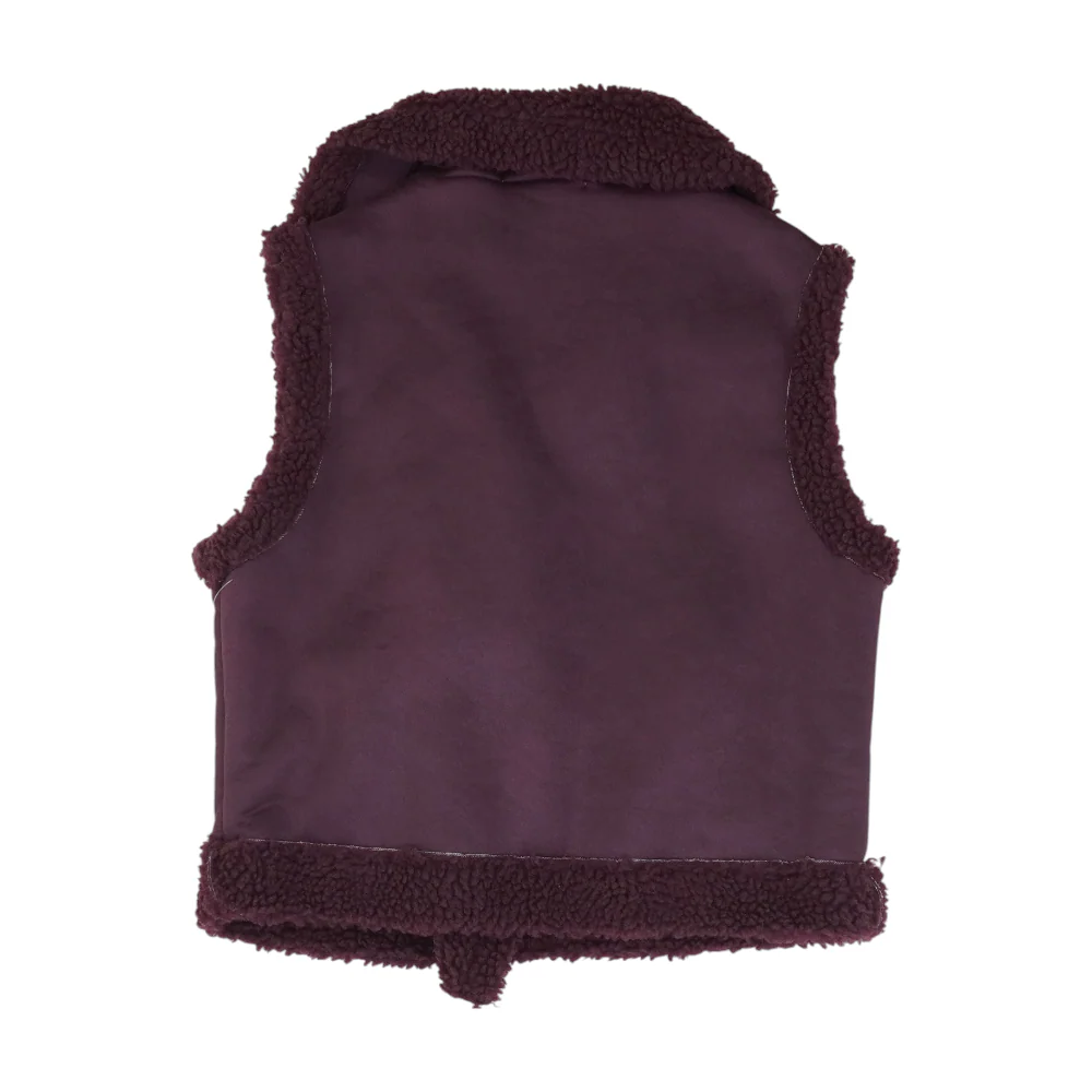 Purple Solid Active Vest - Image 2