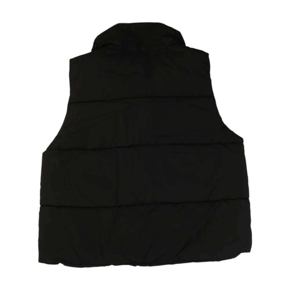 Black Solid Active Vest - Image 2