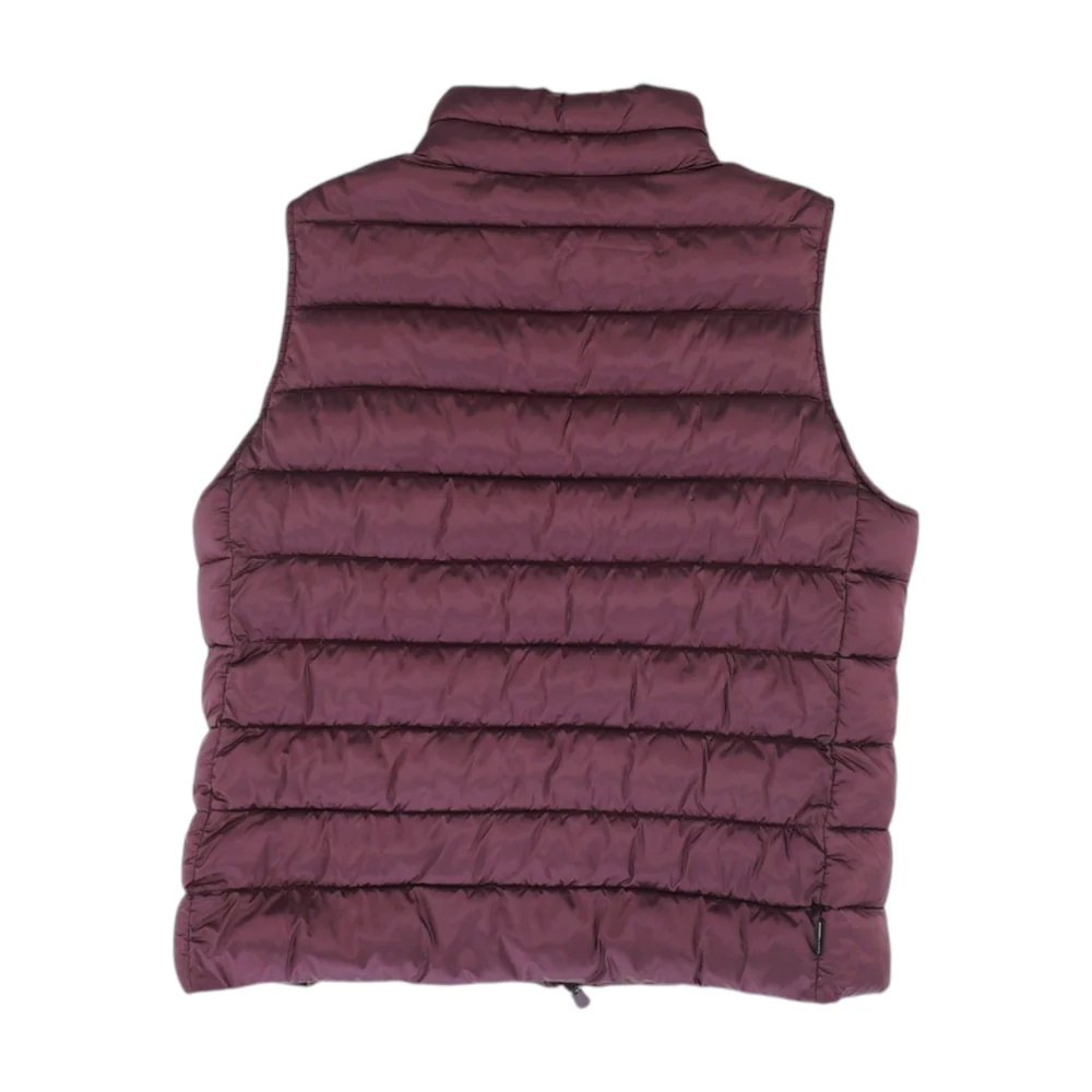 Maroon Solid Active Vest - Image 2