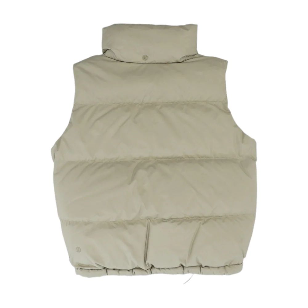 Beige Solid Active Vest - Image 2