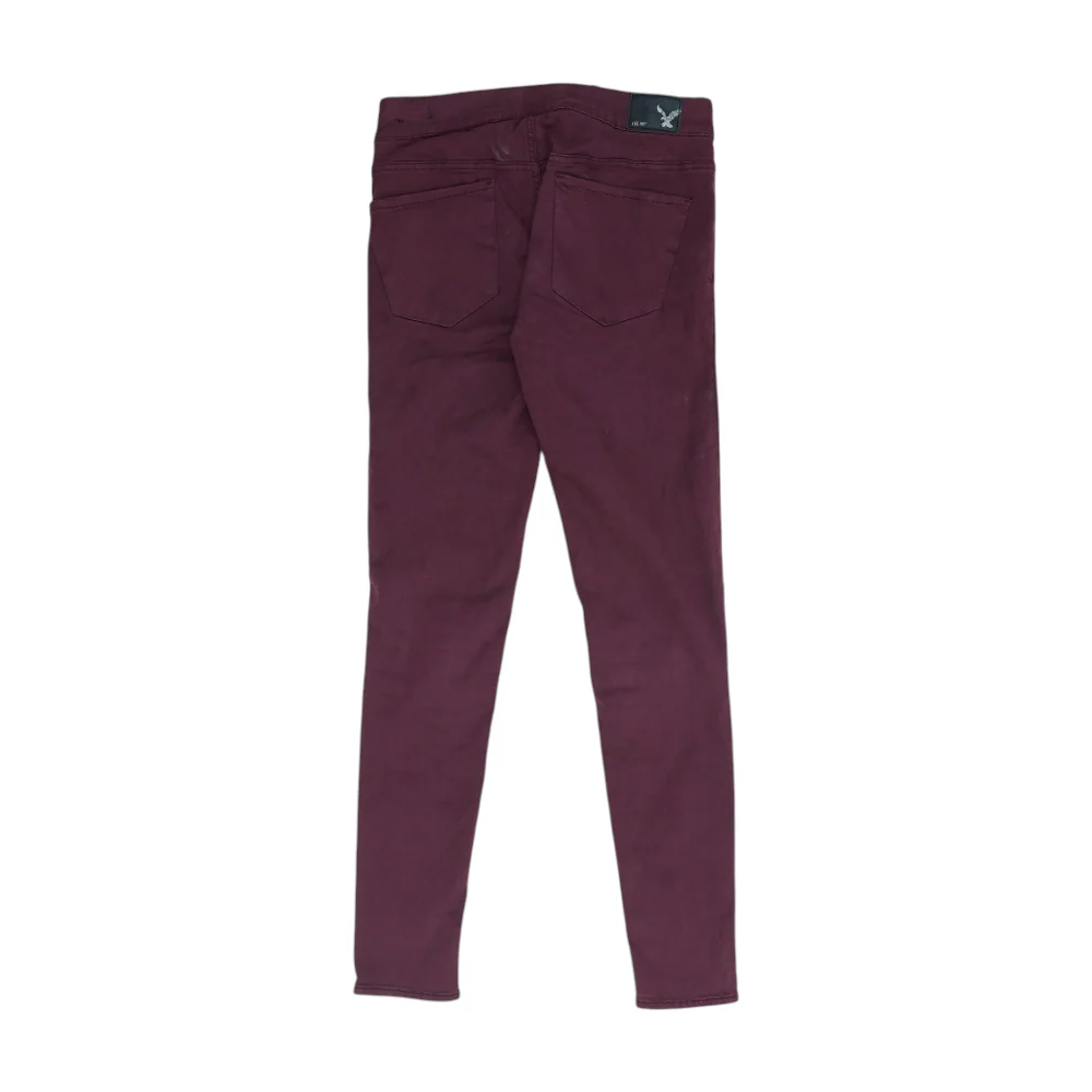 Burgundy Regular Pants - Image 2