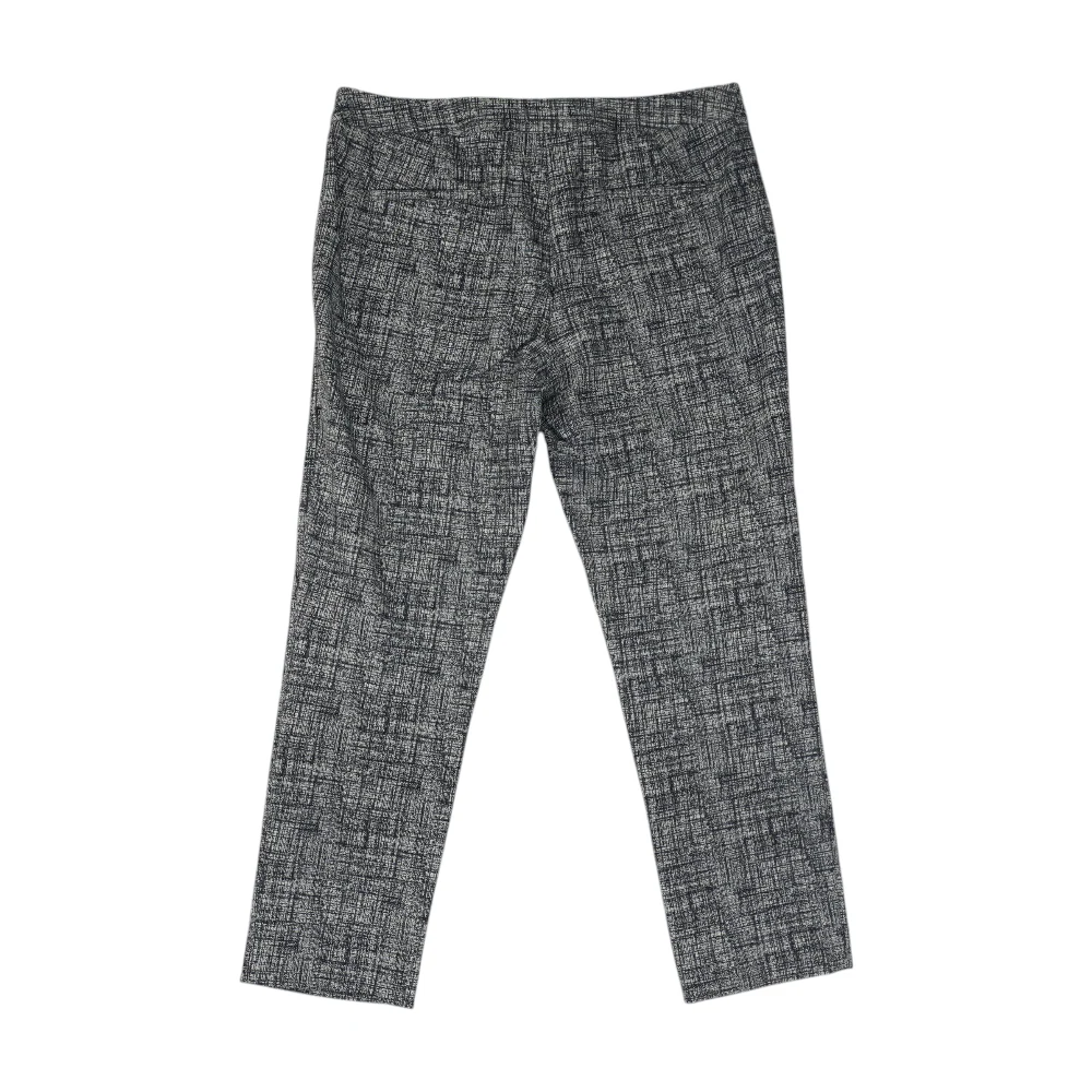 Black Print Regular Pants - Image 2
