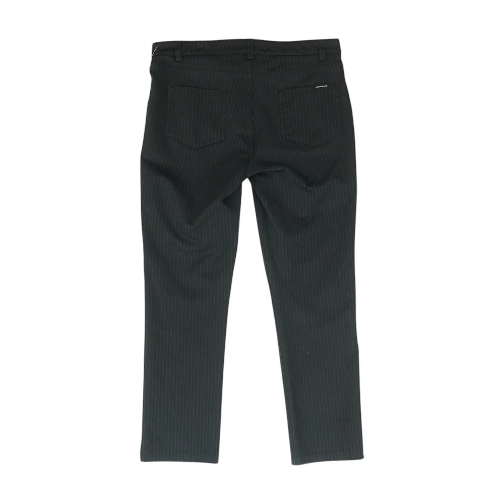 Black Striped Regular Pants - Image 2