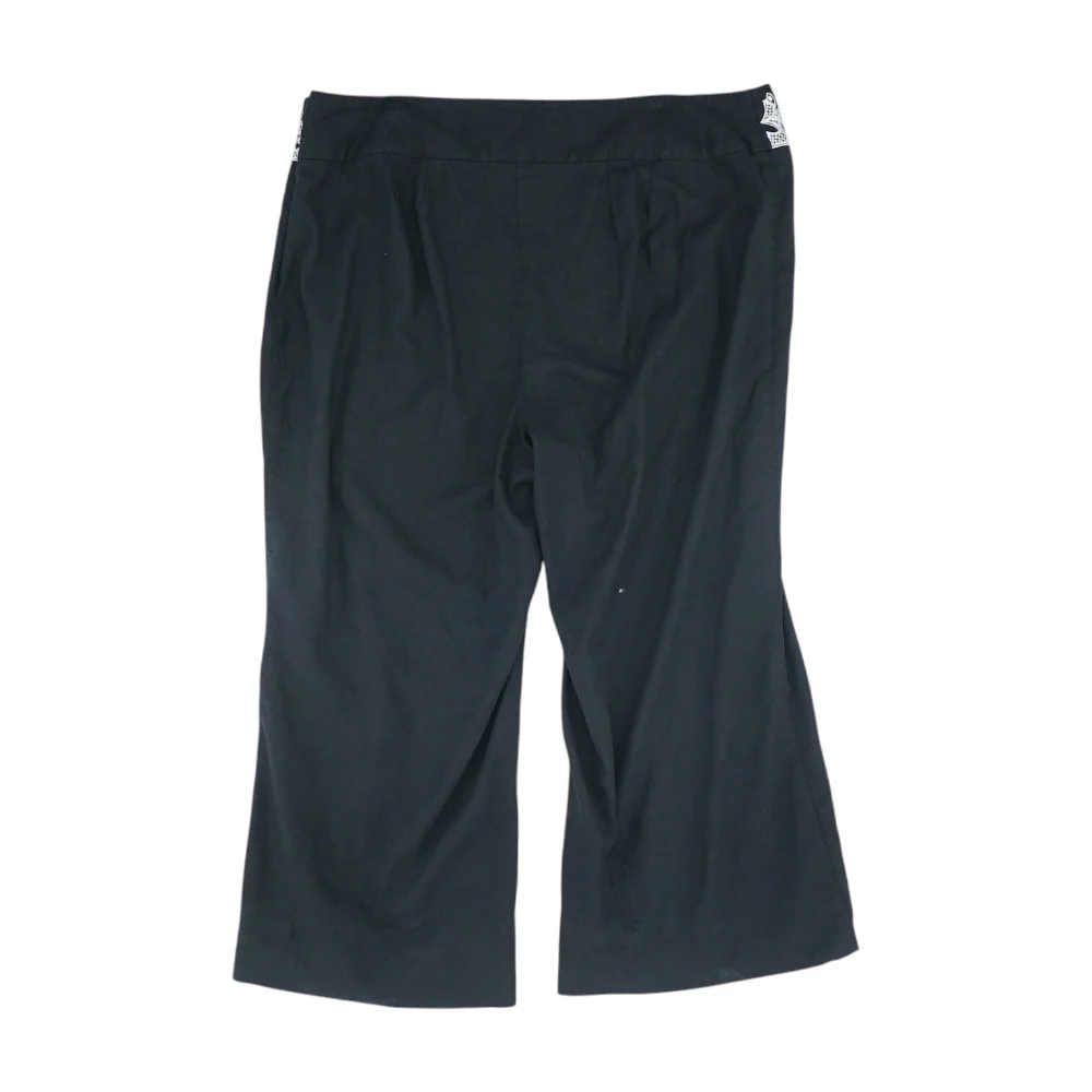 Black Plus Regular Pants