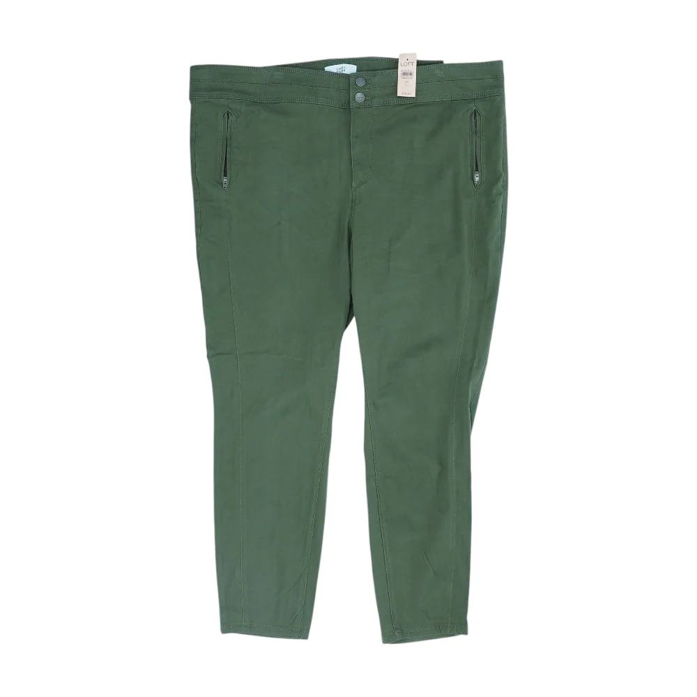 Green Plus Slim Pants