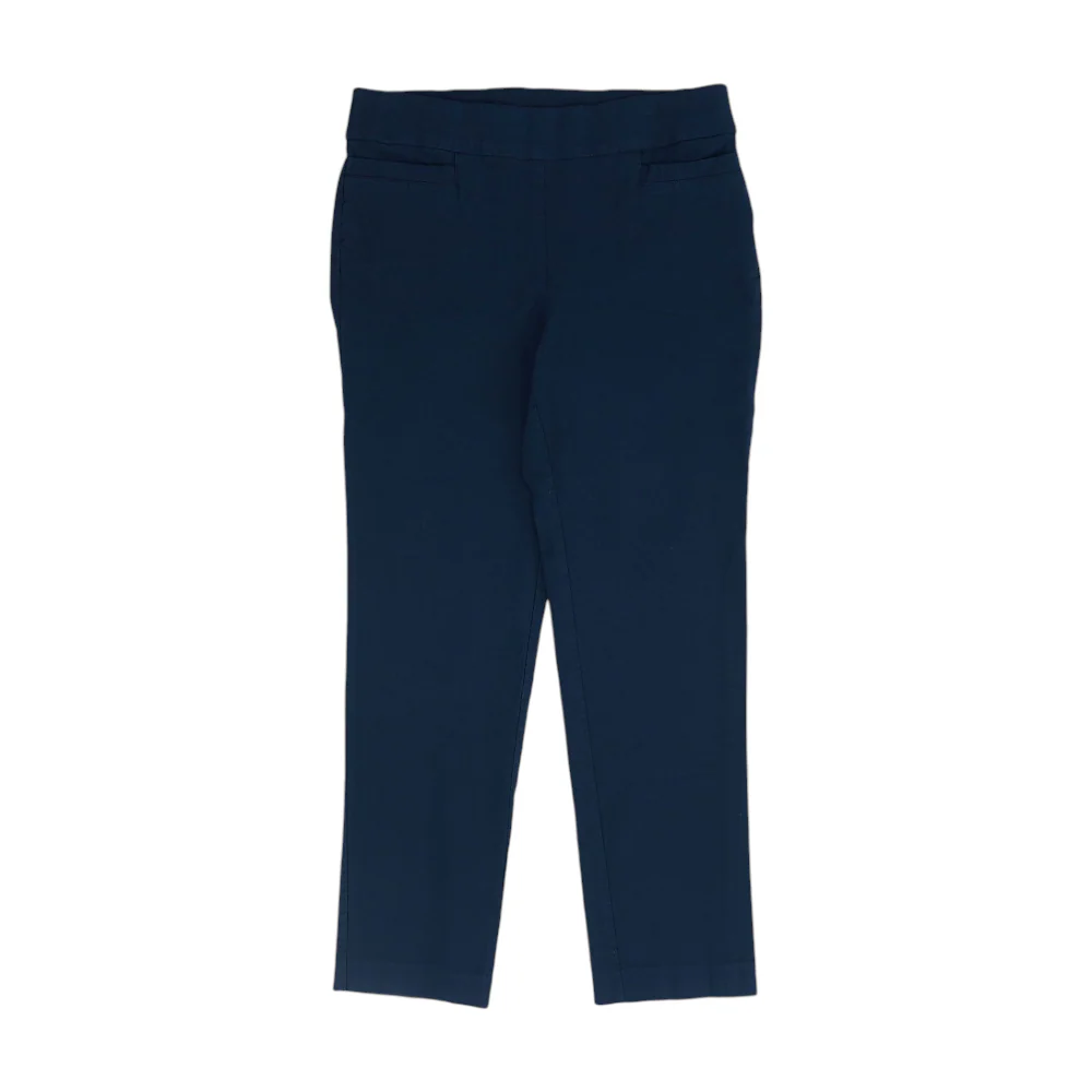 Navy Petite Regular Pants