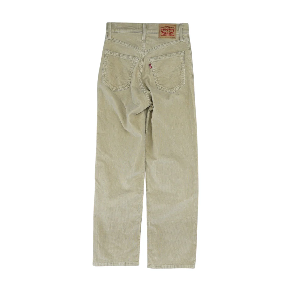 Khaki Straight Pants - Image 2