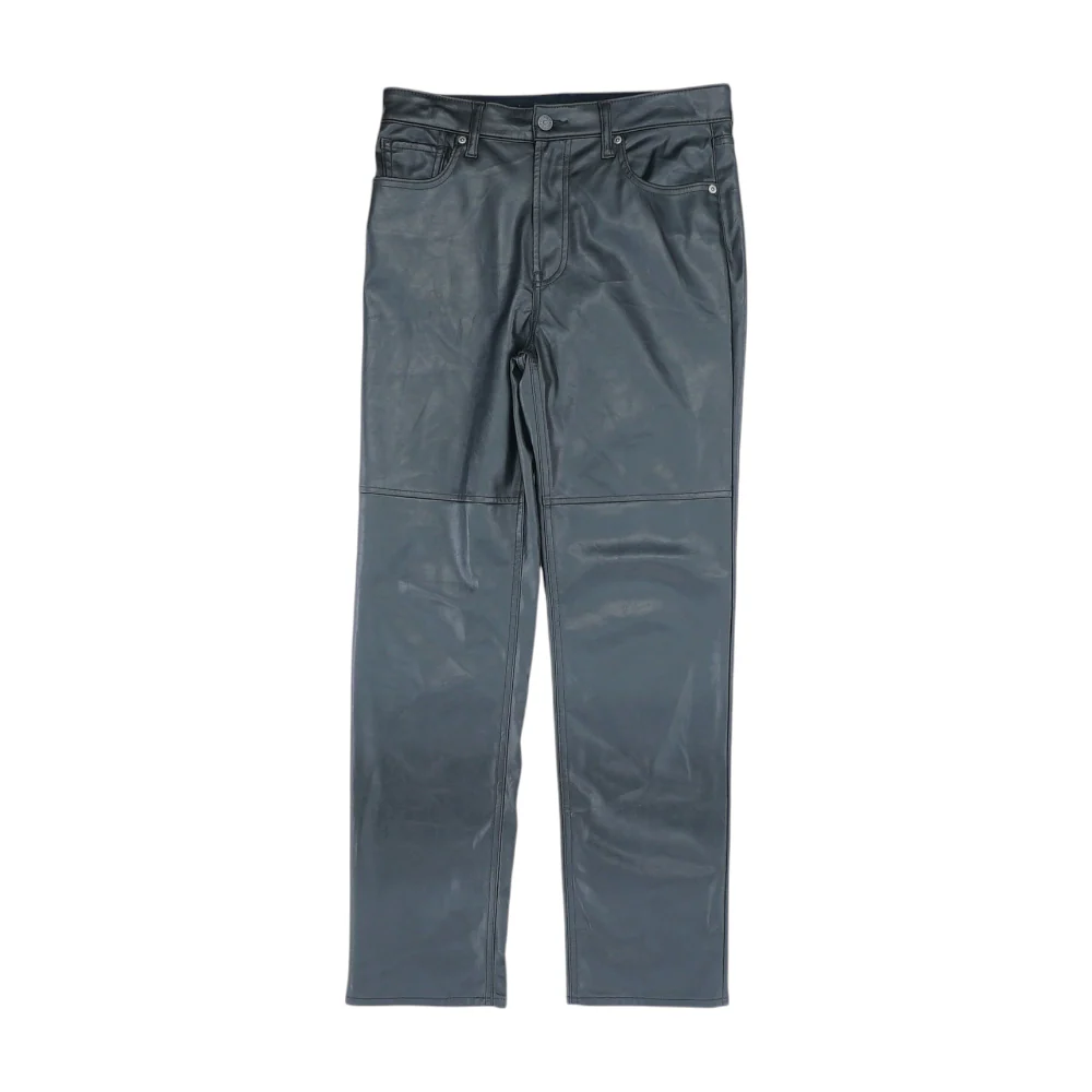 Black Long Straight Pants