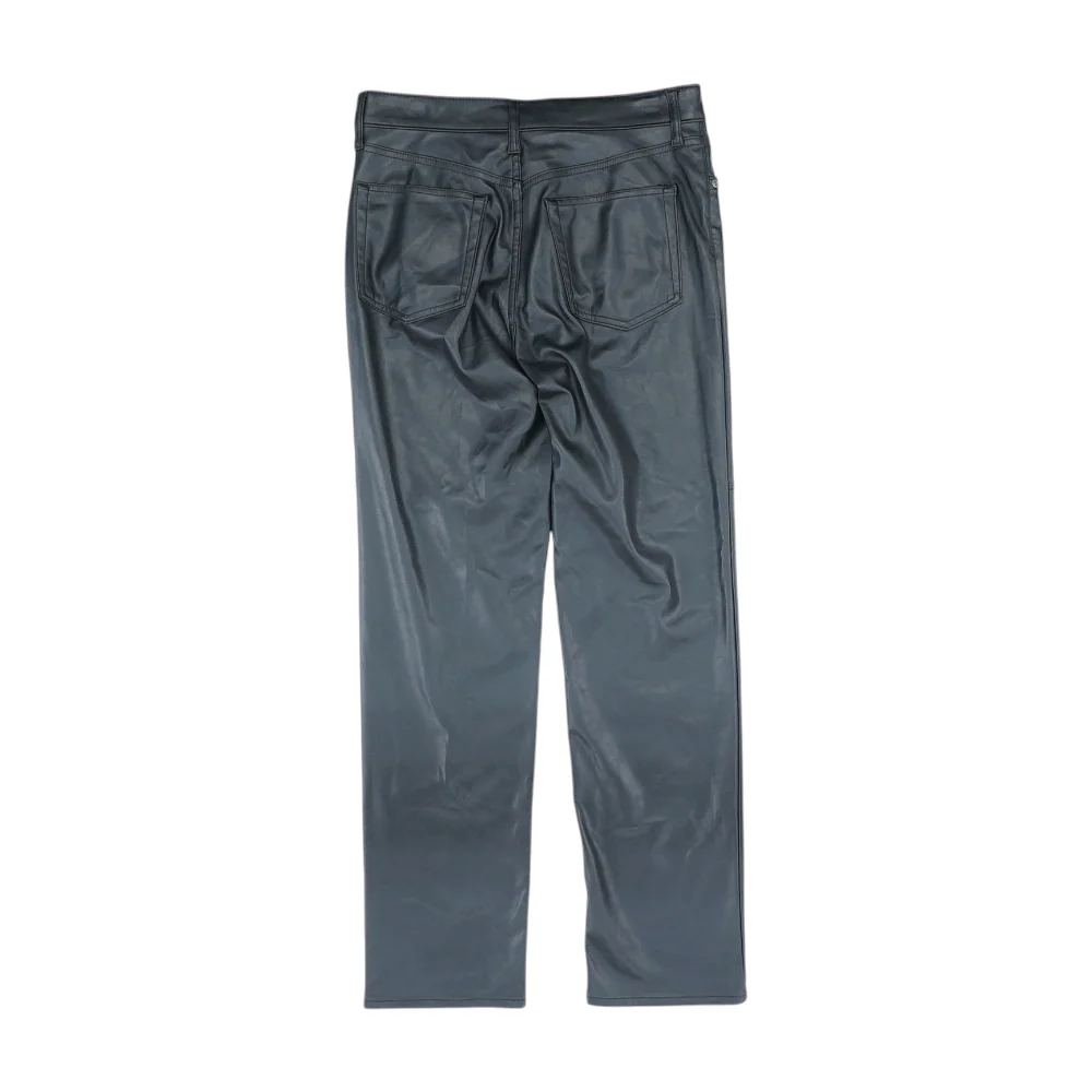 Black Long Straight Pants - Image 2
