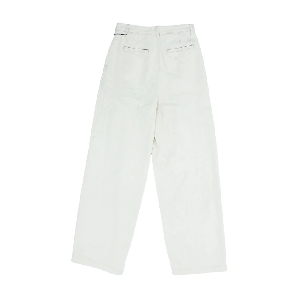 Beige Wide Leg Pants - Image 2