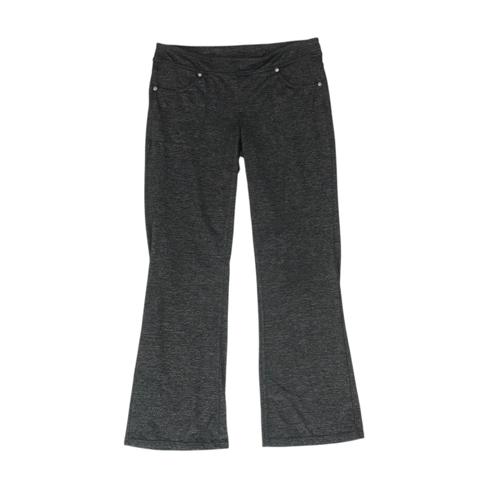 Black Petite Abstract Pants
