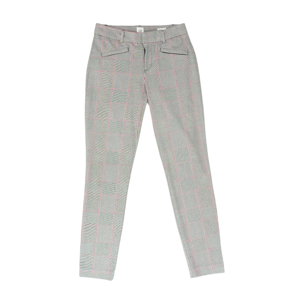Black Tall Houndstooth Pants