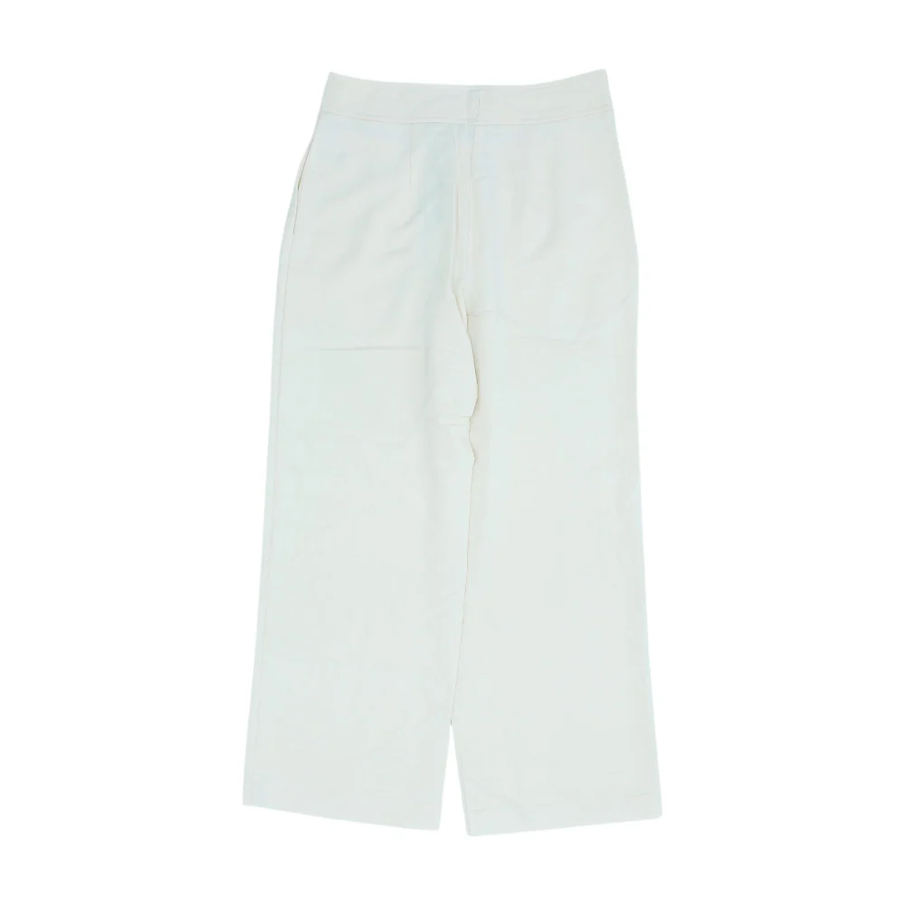 Beige Wide Leg Pants - Image 2