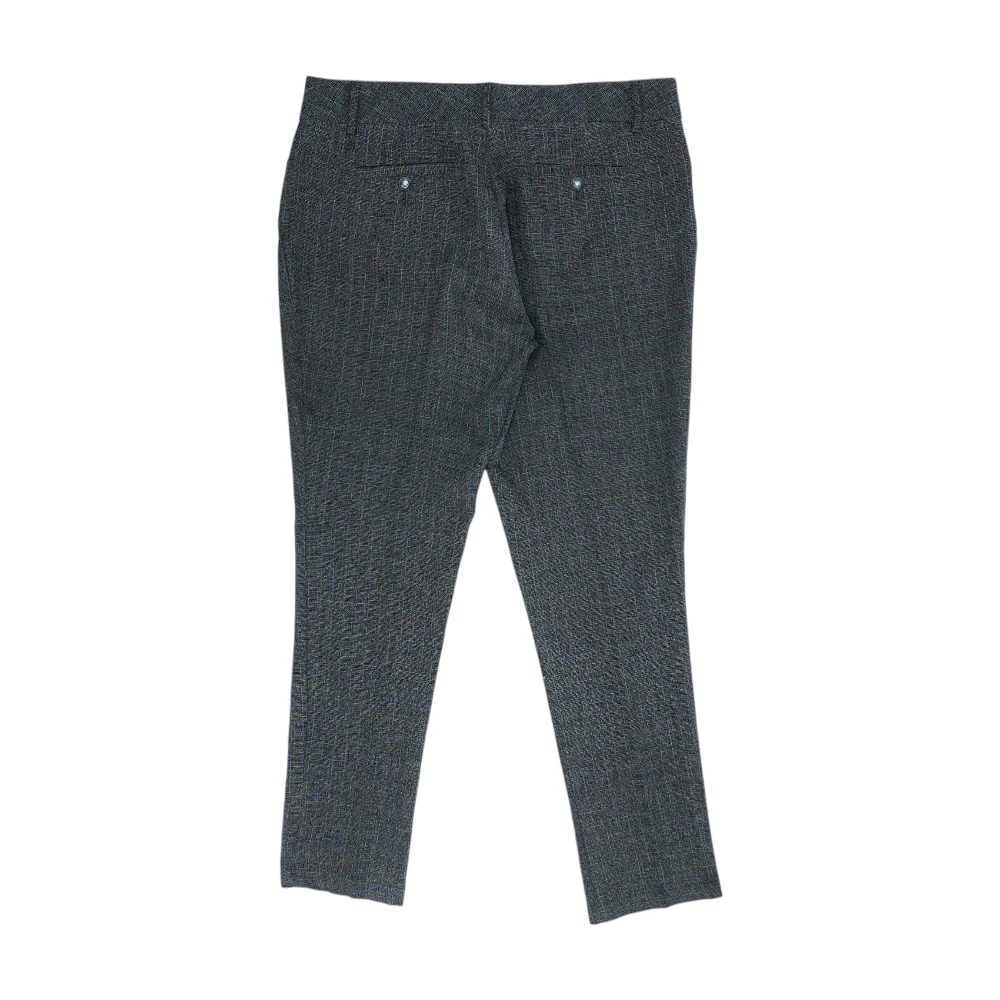 Black Plaid Regular Pants - Image 2