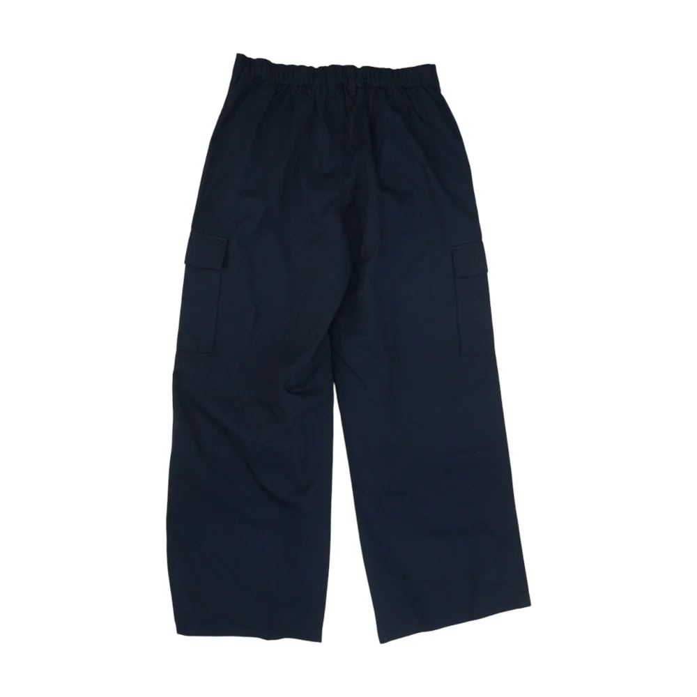 Navy Wide Leg Pants - Image 2
