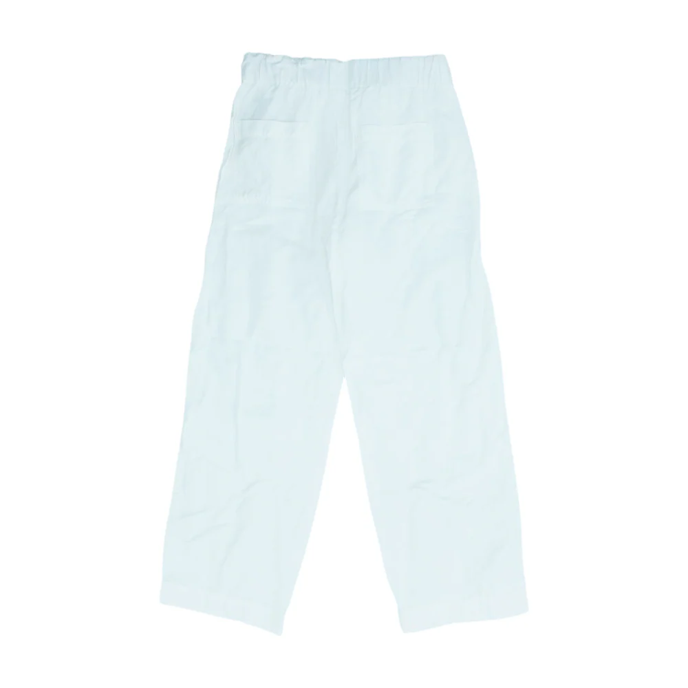 White Petite Wide Leg Pants - Image 2